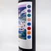 Colorful wrap design celebrating coastal scenery and architecture at The Wraperie, showcasing vibrant illustrations inspired by seaside towns and vibrant culture, perfect for custom wraps and promotional branding.