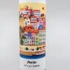 Vibrant Porto cityscape canvas print featuring colorful houses and waterfront scene, ideal for home or office decor, size 16” x 20”.