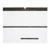 Weekly planner notepad with black and gold accents, designed for meal planning, weekly tasks, and goal setting, perfect for organization at The Wraperie.