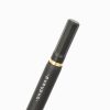 Sustainable black marker pen with gold accents, versatile for art, crafts, and writing, showcasing eco-friendly design and premium quality materials.