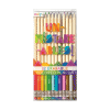 Brightly colored erasable pencils set at The Wraperie, showcasing vibrant, eco-friendly stationery perfect for kids and students; ideal for creative projects and school supplies.
