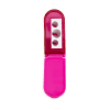 Pink portable Wi-Fi hotspot with 3 antennas for reliable internet access on the go. Compact and stylish device ideal for travel or remote work connectivity solutions.