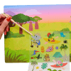 Colorful Jungle Adventure Interactive Wall Decal for Kids - The Wraperie.
