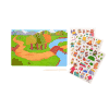 Colorful outdoor nature puzzle and character sticker set for children, perfect for storytelling and educational activities at The Wraperie. Engaging and creative toy for kids.