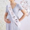 Pregnancy sash with 