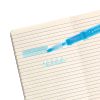 Vape pen drawing on a lined notebook with 
