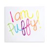 Colorful handwritten sign saying 