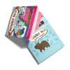 Jumbo unicorn and narwhal coloring book with 48 pages, featuring whimsical unicorn and narwhal illustrations, perfect for kids' creative art and coloring activities.