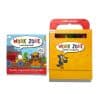 Bright children's coloring book and jumbo crayon set featuring construction and creative themes, ideal for kids ages 3 and up. Perfect for gifts, travel, and screen-free fun.