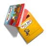 Colorful jumbo crayon box for kids featuring fun construction-themed illustrations on packaging. Perfect for children’s art projects, coloring, and creative activities. Bright colors and playful design appeal to young artists.