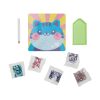 Colorful animal-themed nail art embellishments with rhinestones and a cute cat design nail file set, perfect for fun and creative manicure DIY projects.