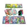 Colorful illustrated children's cards featuring whimsical animals and underwater scenes, perfect for storytelling and educational activities at The Wraperie.