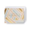Elegant celebration greeting card with gold foil accents, perfect for parties, special events, and holidays.