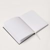 Organized open planner or journal with lined pages, blank spaces for scheduling and notes, on a white background, emphasizing productivity and planning tools for personal or business use.