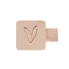 Custom vegan leather hairpin clip with embossed 
