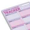 Vibrant movement and exercise tracker sheet with weekly layout, designed for fitness motivation and habit tracking. Perfect for staying accountable in your workout routine.
