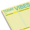 Colorful list paper with 