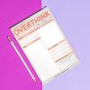 Overthinking to-do list planner with priorities, tasks, notes, and a checklist, designed for mental clarity and organization, perfect for overcoming overthinking habits.
