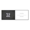 Numbered chalkboard with the number 32 on the left and an inspiring message on the right about being the best.