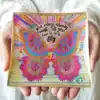 Vibrant butterfly motivational art with inspirational quote about wings and flying, perfect for uplifting home decor.