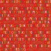 Festive Christmas wrap featuring phrases like "Merry Christmas," "Wishing you a very Merry Christmas," and "With love at Christmas" in colorful, bold letters on a red background, perfect for holiday gift wrapping.