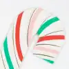 Colorful striped cake pop with festive design for birthday celebrations and dessert lovers.
