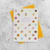 Impressed biscuits card