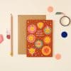 Colorful birthday card with cheerful sun and star illustrations, celebrating sunshine and happiness, perfect for special occasions from The Wraperie.