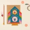 Rocket birthday card