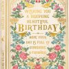 Wishing you a blooming birthday card with colorful floral design and positive birthday message, perfect for celebrating special occasions with loved ones.