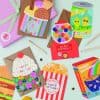 Bright colorful birthday cards with fun food and bubble wrap designs, perfect for celebrating special occasions with vibrant, humorous, and cheerful themes.