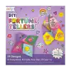 Bright colorful fortune tellers craft kit with DIY designs, stickers, and creative activities for kids, encouraging positivity and imagination, perfect for children ages 6+.