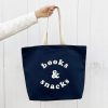 Reusable tote bag with 