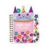 Bright colorful cat-themed planner cover with 