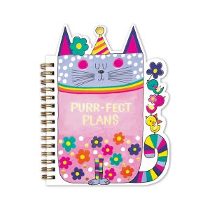 Shaped notebook cat