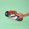 Vibrant colorful character-themed vinyl sticker set featuring cartoon sneakers and ruler, perfect for decorating notebooks, water bottles, and accessories, by The Wraperie.