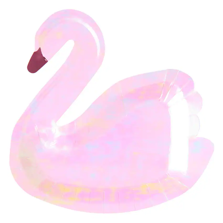 Pink inflatable swan pool float, perfect for summer pool parties and lounging. Unique and charming, ideal for relaxing in the pool or lake during sunny days.