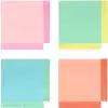 Colorful napkins with pastel shades of pink, green, blue, and peach, perfect for events and parties.