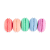 Colorful macarons showcasing vibrancy and appeal for a dessert and pastry shop like The Wraperie. Perfect for SEO with keywords like macarons, desserts, colorful treats, and bakery items.
