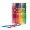 Bright multicolor felt tip markers set ideal for coloring and art projects, featuring fine 0.7mm tips for detailed work at The Wraperie.
