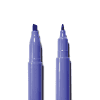 Vibrant purple markers with dual tips, perfect for creative designs and colorful art projects. The Wraperie decorative markers designed for bold, beautiful strokes.