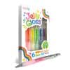 Bright multi-surface gel pens in neon colors with a glossy finish, perfect for decorating journals, art projects, or creative craftwork.