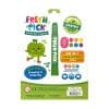 Bright green apple scented neon gel crayon for drawing and coloring, featuring a fun twist-up design and vibrant colors, perfect for kids' creative projects and artistic expression.