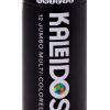 Colorful kaleidoscope-themed container promoting The Wraperie and the Kaelidoscope event, featuring bright geometric patterns and bold branding for a vibrant visual appeal.