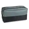 Grey 3 zip pencil case