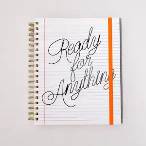 Ready for anything large 12 month annual planner