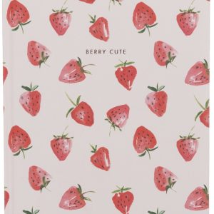 Strawberry A5 notebook