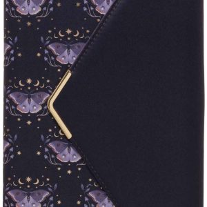 Folkstory B5 luxe journal violet butterflies