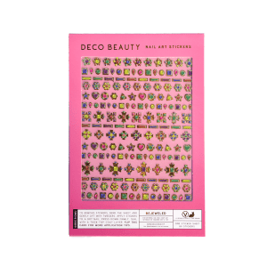 Bejeweled nail stickers
