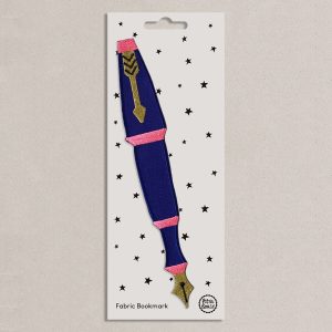 Bookmark fabric fountain pen